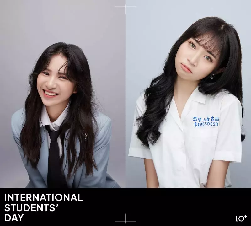 HOLO+FACE照相館｜國際學生日 學生制服照 團體照 學生肖像照