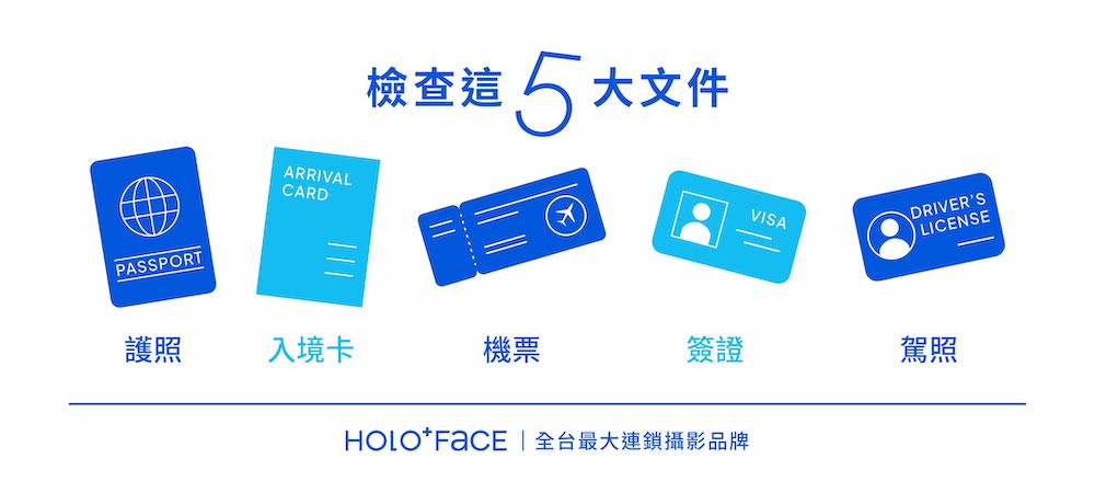 出國前必備證件清單：5 大文件一次檢查